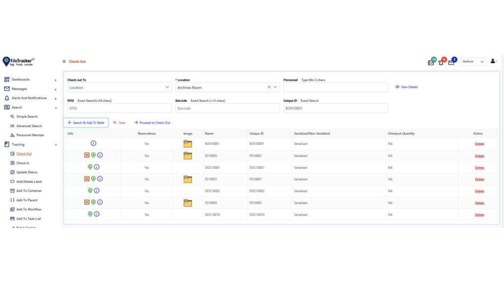 File tracking software